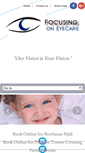 Mobile Screenshot of focusingoneyecare.com
